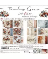 Craft O'Clock - Timeless Grace 8x8 Inch Basic Papers Set