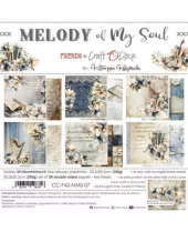 Craft O'Clock - Melody of My Soul 8x8 Inch Basic Papers Set