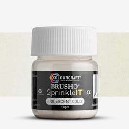 Brusho SprinkleIT Iridescent Gold 10g