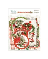Mintay - Holly Jolly 6x8 Inch Paper Elements