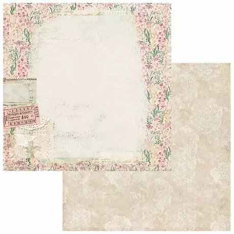 49 & Market - From the garden - 12 x12 - Wildflower