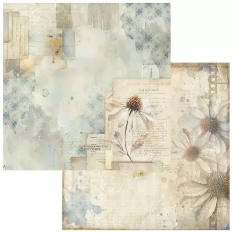 49 & Market - Faded Memory Lane - 12x12 - Wildflower Notes