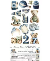 Craft O'Clock - Baby Boy Universe Extras Set Baby Boy