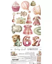 Craft O'Clock - Baby Girl Universe Extras Set Flowers & More