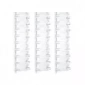 Zutter: 3/8 Wires White