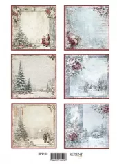 Reprint - Klippark - Deck the halls Tags - A4 - tags A4