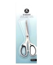 Studio Light - Scissors Soft Grip/Pointed Tip/Non Stick 6 Inch - White