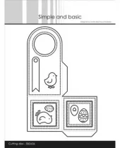 Simple and Basic - Easter Basket Dies