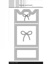 Simple and Basic - Square Card with Closure Dies