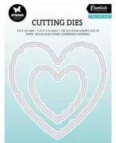 Studio Light - Torn Edge Cutting Die Torn Heart Shape