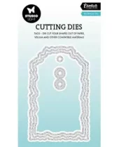Studio Light - Torn Edge Cutting Die Rectangle Tag