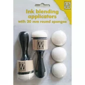 Nellie's Choice • Ink Blending Applicators With 30mm Round Sponges