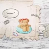Gummiapan - Bamse i badering - nalle- Dies