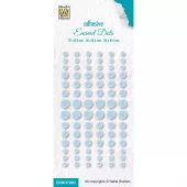 Nellie's Choice • Enamel Dots Baby blue (Green)