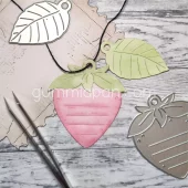 Gummiapan - Jordbær tag - Dies