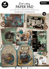Studio Light Paper Pad - Die-cut designer Paper Pad - Gearhead's Workshop - A4
