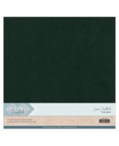 Linen Cardstock - Forest green