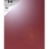 Paper favourites - Mirror Card Gossy - A4 Opera Red