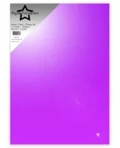 Paper favourites - Mirror Card Gossy - A4 Electric Purple