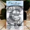 Papirdesign - Flott i bunad - Clear stamp