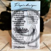 Papirdesign - Løft ditt blikk- stempel