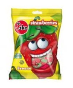 Jake Sour Strawberries 100g