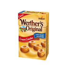 Werthers Orginal Cream Candies Sukkerfri 42gr Box