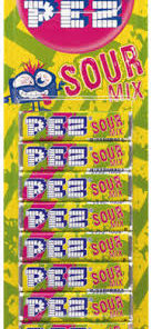 Pez Sour Mix 8x8,5g