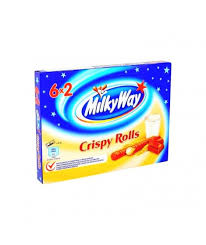 MilkyWay Crispy Rolls 12pk 150g