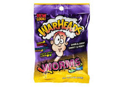 Warheads Sour Worms 142g