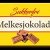 Sukkerfri Melkesjokolade 75gr