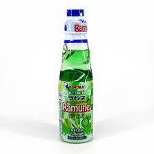 Ramune Soft Drink Melon 200ml