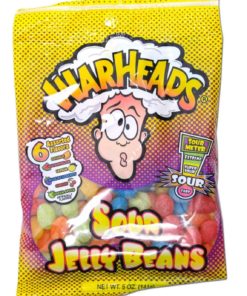 Warheads Sour JellyBeans Bag 142g