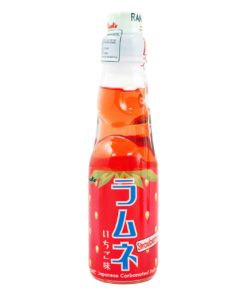 Ramune Soft Drink Strawberry 200ml