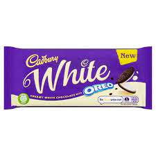 Cadbury Oreo White Chocolate 120gr