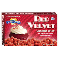 Cookie Dough Red Velvet Cupcake Bites 88gr