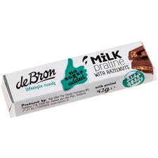 de Bron Milk Prailine with Hazelnut 42g