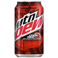 Mountain Dew Code Red 0 355 L Candy Dreams