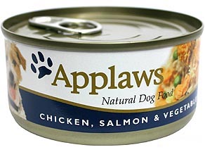 Applaws hund boks Chicken,Salmon&Rice 156g