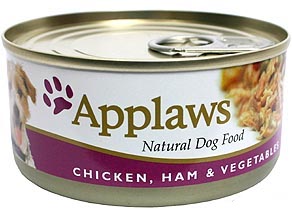 Applaws hund boks Chicken,Skinka&Veg 156g