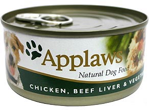 Applaws hund boks Chicken,Beef,Liver&Veg 156G