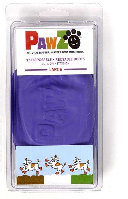 Pawz Hundesko Large Lilla 12 pk 10,2 cm