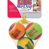 KONG AirDog Squeaker Birthday tennisball 3 stk, medium, AST2