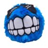 Rogz Fluffy Grinz medium, 6,5 cm, Blå, smileball med tenner