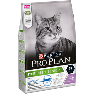 PP Cat Sterilised 7+ Turkey 3kg