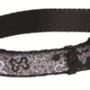 Rogz Trendy halsbånd, sort, small, 12mm, HB521A
