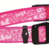 Rogz Trendy halsbånd, lyserød, medium, 16mm, HB523K