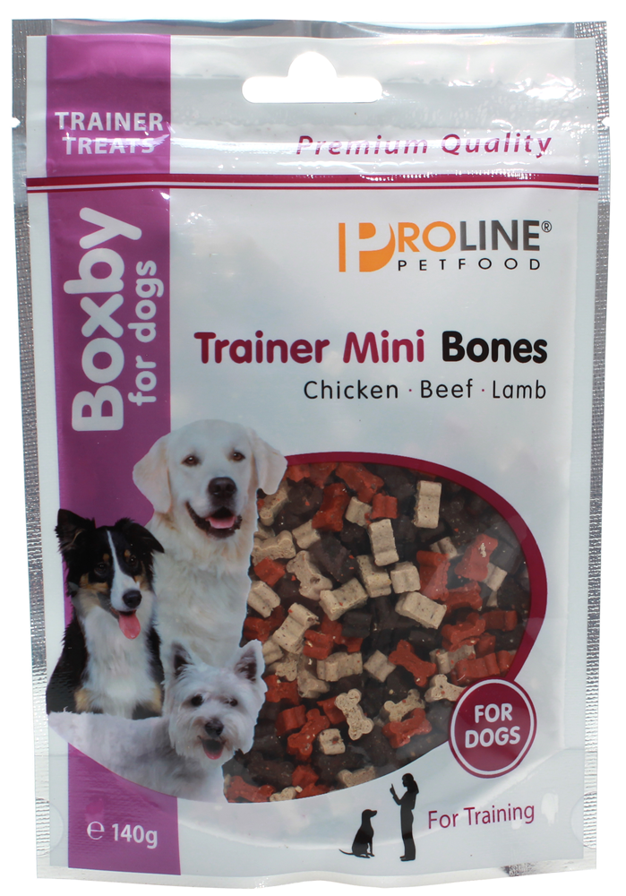 Boxby Proline Mini Trainer Bones 140g.