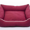 Dog Gone Smart Lounger seng, large, 81x71 cm, Berry, rød