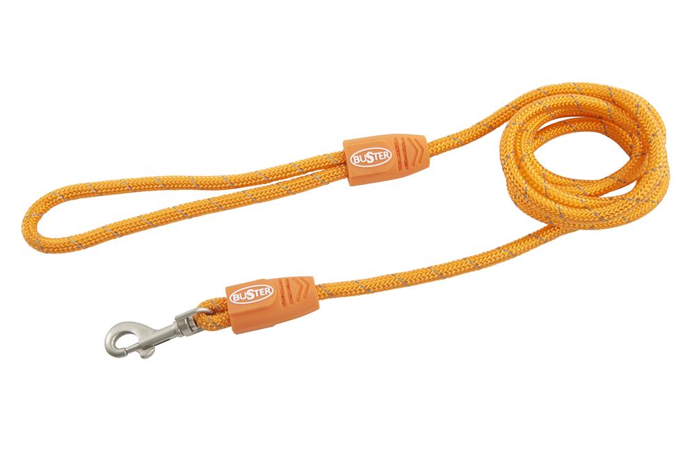 BUSTER Reflective Rope 180 cm line, orange, 8mm